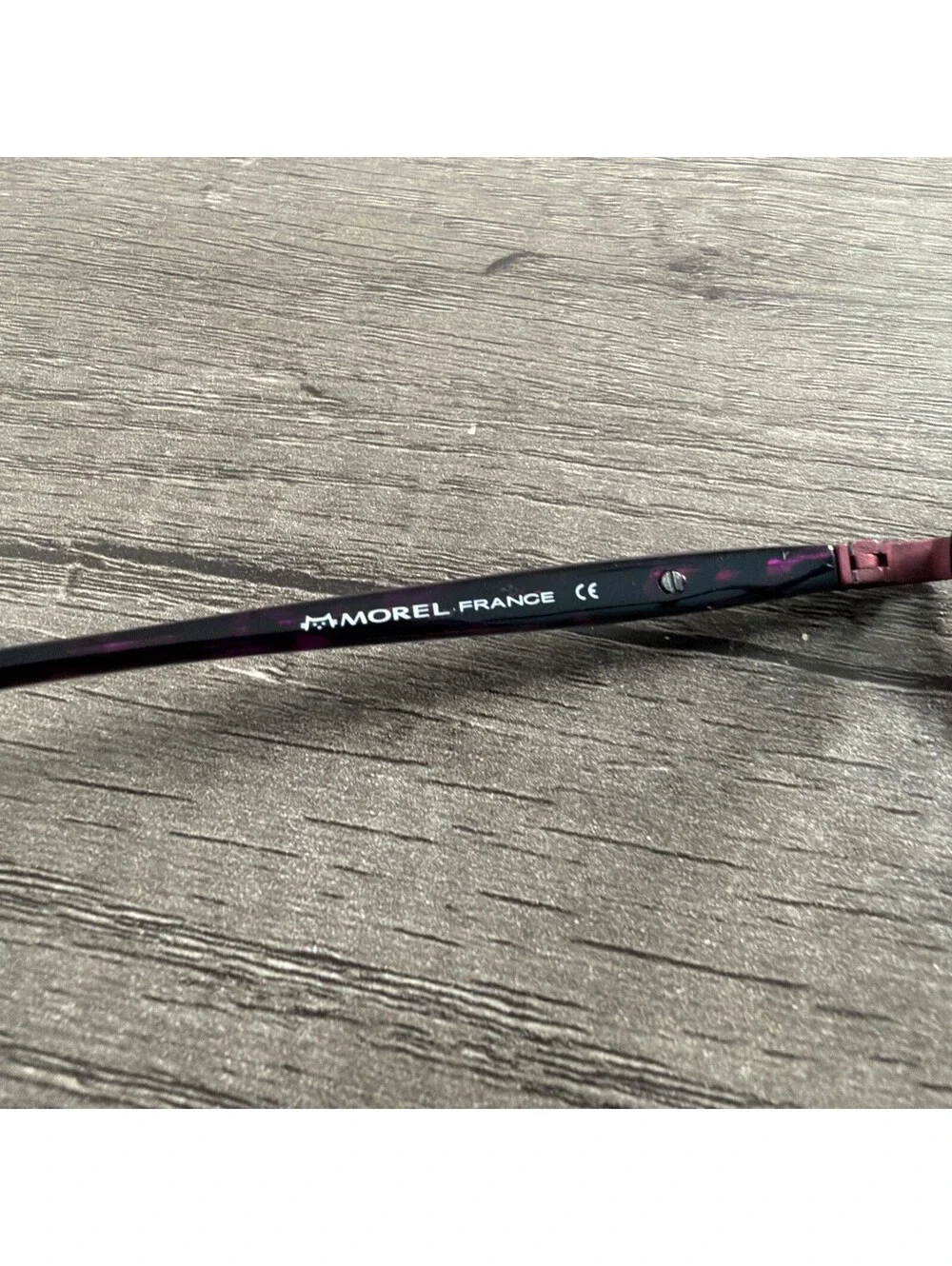 Nomad-Morel Eyeglasses Purple/Black Acetate Full Rim FRAMES ONLY 40048N SP20